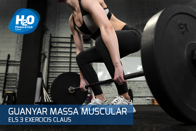 Guanyar massa muscular: els 3 exercicis Claus