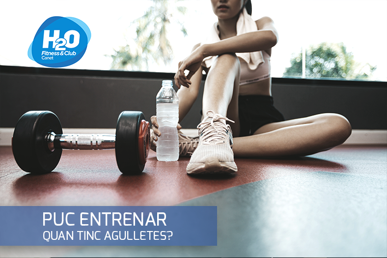 Puc entrenar quan tinc agulletes?